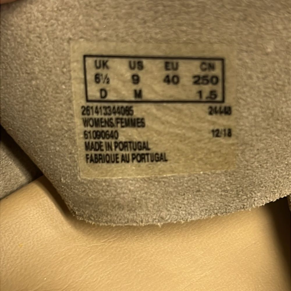 Clarks Willow Art Champagne Women’s Slip-on Flat Sandals- 9M - Picture 8 of 8